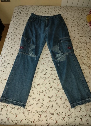 Pantalones cargo shein, marca: Shein, estado: Muito bom, tamanho: L / 40 / 12, €5.00, €5.95 inclui Proteção do Comprador