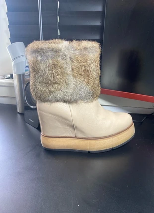 Paloma barcelo leather boots, merk: Paloma Barcelo, staat: Heel goed, maat: 38, € 30,00, € 32,20 inclusief Kopersbescherming