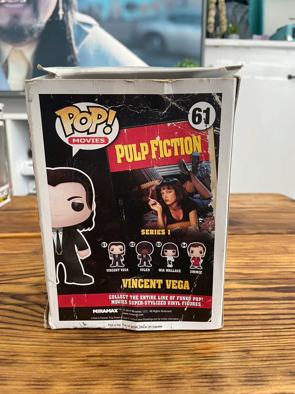 FUNKO pop 激レア パルプフィクション ビンセント ベガ - students.com.kg