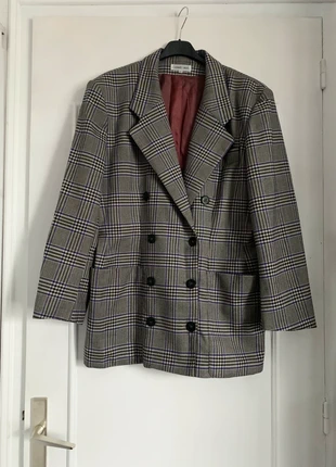 Blazer vintage à carreaux Gérard darel, brand: Gerard Darel, condition: Very good, size: XL / 42 / 14, €45.00, €47.95 includes Buyer Protection