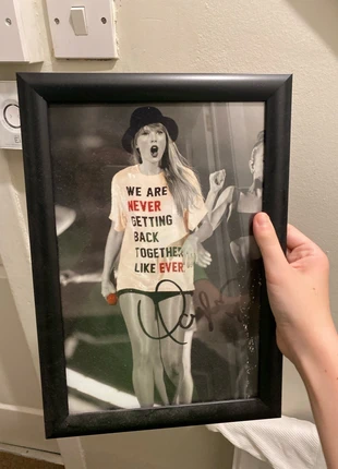 Taylor swift "22" eras tour signed print, brand: Taylor Swift, condition: New with tags, £23.00, £24.85 includes Buyer Protection