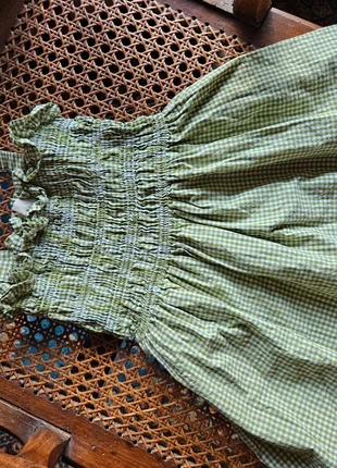 Haut smock vichy, merk: rouri, staat: Heel goed, maat: M / 38 / 10, € 40,00, € 42,70 inclusief Kopersbescherming