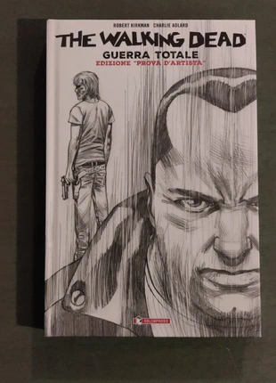 The Walking Dead HC ita "Guerra Totale" ediz. A prova d'artista Kirkman Adlard Skybound Saldapress, estado: Muy bueno, 14,00 €, 15,40 € Protección al comprador incluida