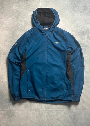 Lacoste Windbreaker Blau Schwarz mit Kapuze Größe S (Vintage), marke: Lacoste, zustand: Gut, größe: S, 28,99 €, 31,14 € inklusive Vinted-Käuferschutz