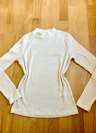 Maglioncino dolcevita collo alto Calliope - White turtleneck sweater, marque: Calliope, état: Très bon état, taille: M / 38 / 10, 6,00 €, 7,00 € Protection acheteurs incluse