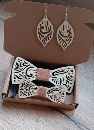 Noeud papillon bois, condizioni: Ottime, €10.00, €11.20 include la Protezione acquisti