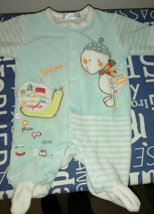 Lot pyjama et tee-shirt , brand: Kitchoun, condition: Good, size: Up to 1 month / 50 cm, €1.00, €1.75 includes Buyer Protection