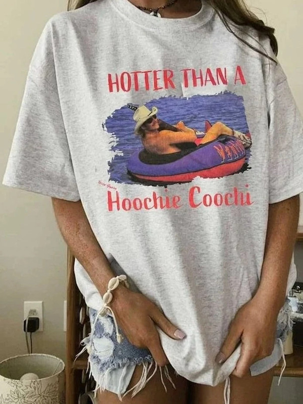 Hotter Than A Hoochie Coochie Chattahoochee Alan T-Shirt