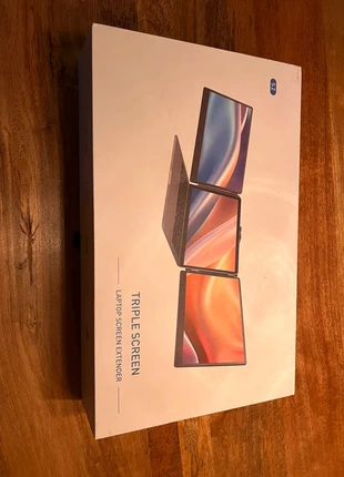 Triple Monitor / Screen Laptop S2 – Inclusief draagtas!, merk: merkloos, staat: Heel goed, € 140,00, € 147,70 inclusief Kopersbescherming
