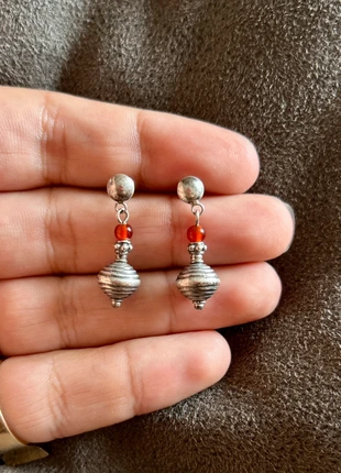 Boucles d’oreilles en argent et cornaline, merk: Argent, staat: Heel goed, € 24,95, € 26,90 inclusief Kopersbescherming Pro