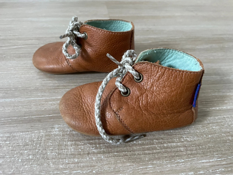 poco Nido Babyschuhe Leder braun 20 1