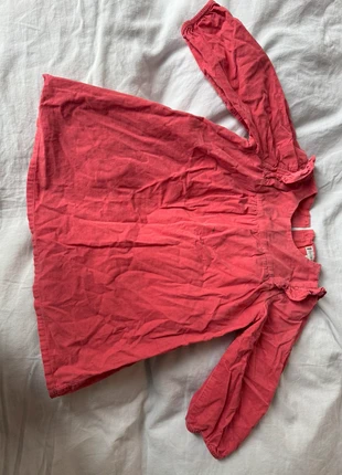 Roze Tommy hilfiger rib jurkje, merk: Tommy Hilfiger, staat: Goed, maat: 24-36 maanden / 92 cm, € 8,00, € 9,10 inclusief Kopersbescherming