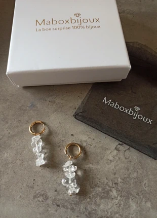 Boucles d'oreilles acier inoxydable, brand: Ma box bijoux, condition: New with tags, €5.00, €5.95 includes Buyer Protection