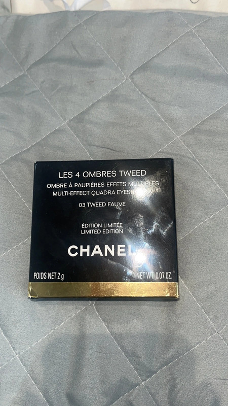 Chanel Les 4 Ombres Tweed limited edition eyeshadow palette - Vinted