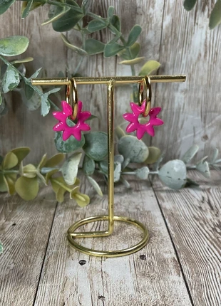 Créoles dorées inoxydables et pampilles, brand: Pimpresse, condizioni: Ottime, €6.99, €8.04 include la Protezione acquisti Pro