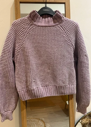Pull vintage maille chenille lilas, marca: H&M Divided, estado: Muy bueno, tamaño: S / 36 / 8, 9,80 €, 10,99 € Protección al comprador incluida