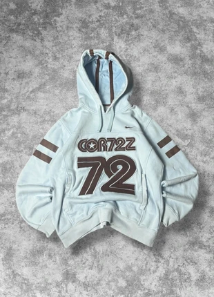 Sweat Nike Corteiz vintage 90s bleu clair big logo brodé central - M, brand: Nike, condition: Very good, size: M, €34.90, €37.35 includes Buyer Protection