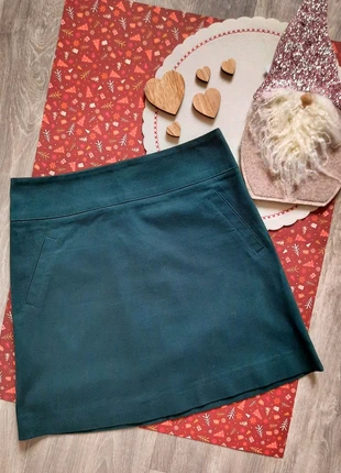 Gonna corta verde scuro Camaieu , marca: Camaïeu, estado: Muy bueno, tamaño: S / 36 / 8, 7,00 €, 8,05 € Protección al comprador incluida