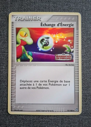 Carte Echange d’energie 75/108 Stamp, brand: Pokémon, condizioni: Ottime, €10.00, €11.20 include la Protezione acquisti