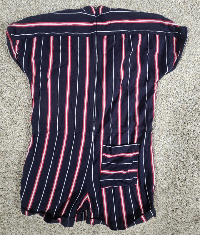 French Connection Striped Romper Size 0 Us 4