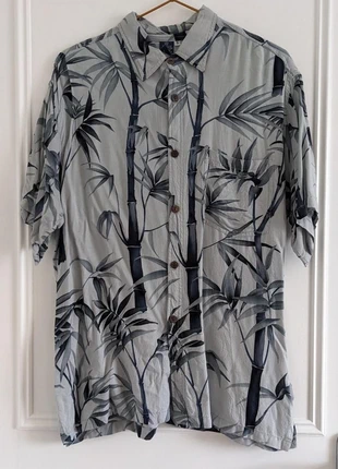 Grey Bamboo Shirt, brand: Hibiscus, condition: Very good, size: S, £25.00, £26.95 includes Buyer Protection