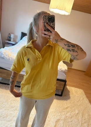 Ralph Lauren Polo – sonnengelbes Premium-Basic, merk: Ralph Lauren, staat: Nieuw zonder prijskaartje, maat: S / 36 / 8, € 22,00, € 23,80 inclusief Kopersbescherming