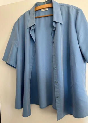 Blaue Bluse von C&A, marque: C&A, état: Très bon état, taille: L / 40 / 12, 5,00 €, 5,95 € Protection acheteurs incluse