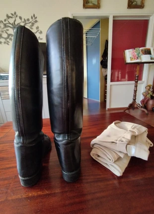 Dames Spaanse leren paardrijlaarzen, merk: Firesone Hispana, staat: Heel goed, maat: 39, € 75,00, € 79,45 inclusief Kopersbescherming