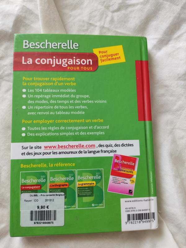 Bescherelle – La conjugaison pour tous, 9782218949975