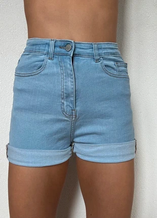 Blauwe short – Cost Bart – label maat 27 (valt als XS), merk: Cost:bart, staat: Heel goed, maat: XS / 34 / 6, € 10,00, € 11,20 inclusief Kopersbescherming