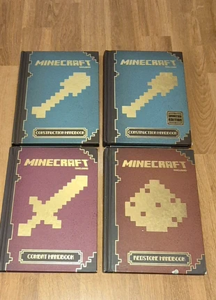 4 minecraft books/handbooks, condition: Very good, £4.00, £4.90 includes Buyer Protection