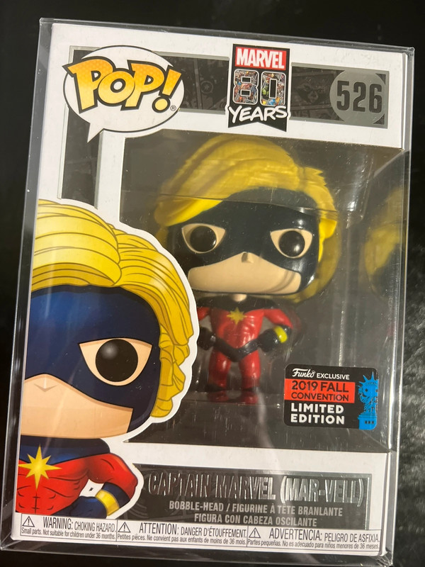 Funko pop. Captain Marvel 526 1