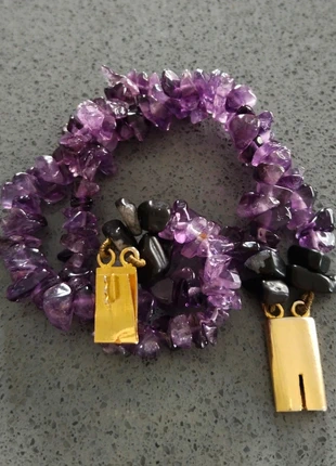 Pulsera de amatista, vintage, staat: Heel goed, € 11,00, € 12,25 inclusief Kopersbescherming