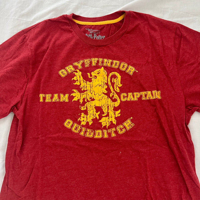 the wizarding world of Harry Potter Quidditch Gryffindor short sleeve tee 2