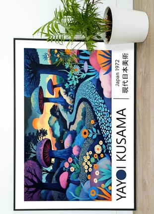 Affiche Kusama insp, marke: Yayoi Kusama, zustand: Sehr gut, 7,00 €, 8,05 € beinhaltet Vinted-Käuferschutz Pro