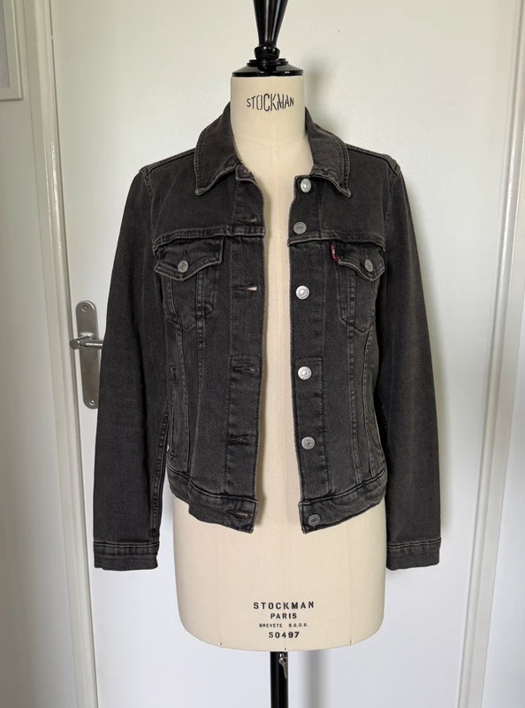 Veste en jean gris Levi’s taille M