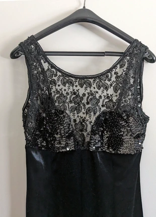 Combinaison en velours avec sequins, brand: Vintage, condition: Very good, size: S / 36 / 8, €8.00, €9.10 includes Buyer Protection