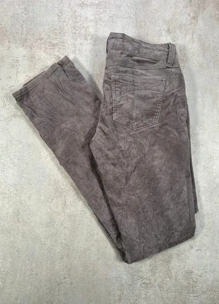 Pantalon Vintage En Velours Côtelé / Corduroy Delias gris moyen droit lignes taille 1/2R, marque: Vintage Dressing, état: Très bon état, taille: M / 38 / 10, 12,00 €, 13,30 € Protection acheteurs (Pro) incluse