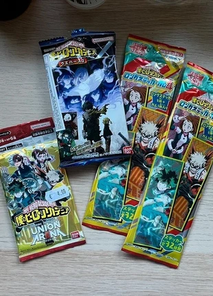 Packs de cartes MHA, brand: Bandai, condition: Good, €15.00, €16.45 includes Buyer Protection