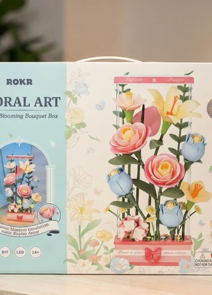 NEUF - Maquette Robotime Puzzle 3D Fleur Bouquet DIY, brand: Robotime, condition: New with tags, €38.00, €40.60 includes Buyer Protection