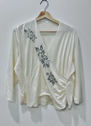 Camisola três passada com brilhos de mangas longas, marca: Local, estado: Muy bueno, tamaño: Talla única, 3,00 €, 3,85 € Protección al comprador incluida