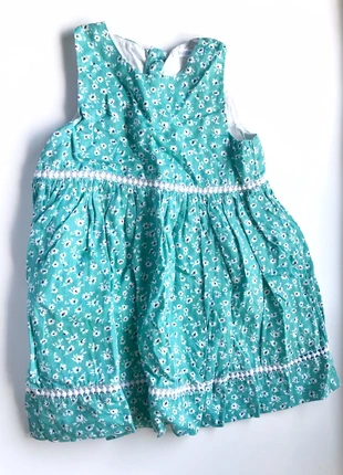 Robe à fleurs turquoise monoprix, merk: Monoprix, staat: Heel goed, maat: 18-24 maanden / 86 cm, € 3,00, € 3,85 inclusief Kopersbescherming