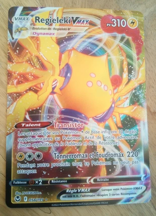 Carte Pokémon Regieleki Vmax 058/195 EB12 Tempête Argentée - Neuve, marque: Pokémon, état: Neuf sans étiquette, taille: 7 ans / 122 cm, 3,50 €, 4,38 € Protection acheteurs incluse