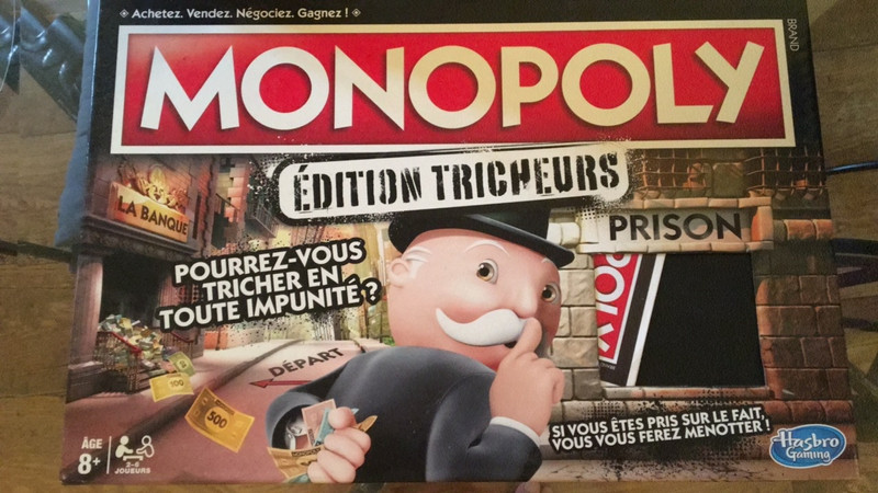 Test – Jeu de société] Monopoly Édition tricheurs — Hasbro