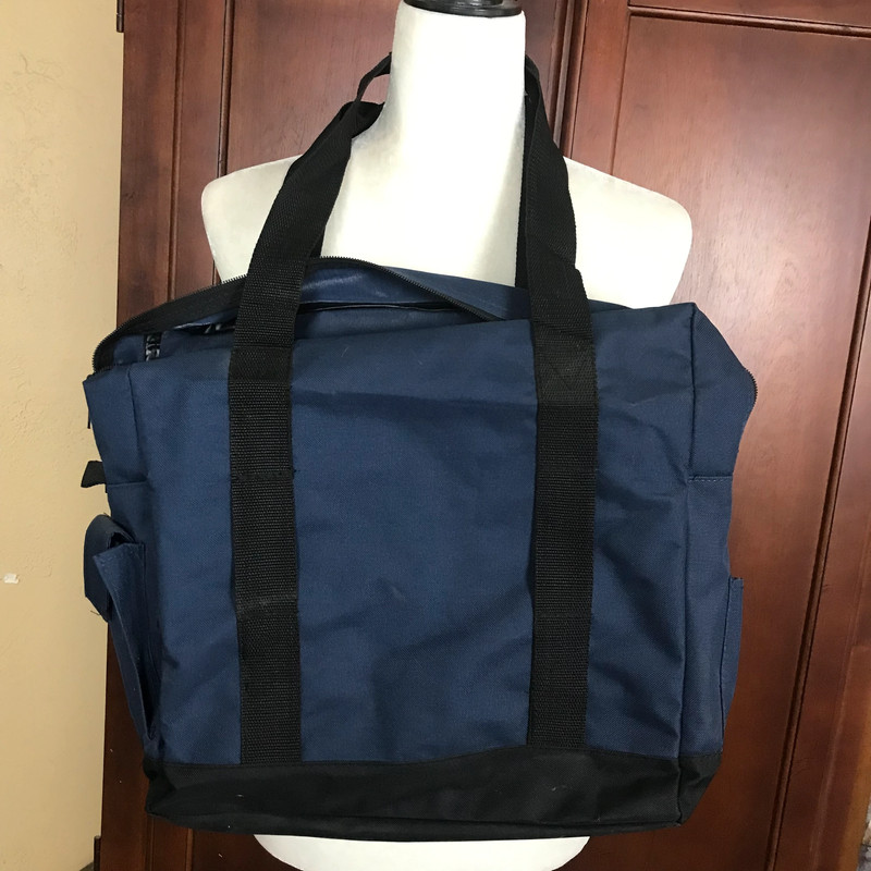 General Atomics Aeronautical Systems Blue Laptop Tote Bag 4