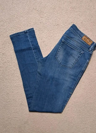 Jeans Diesel W28 L30 Grupee Super Slim Skinny Low Waist Bleu Pantalon Vintage Retro Y2k Old Money, merk: Diesel, staat: Heel goed, maat: S / 36 / 8, € 25,00, € 26,95 inclusief Kopersbescherming Pro