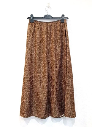 Jupe longue satinée Bonobo - 38 - Marron - État : Excellent, marque: Bonobo, état: Très bon état, taille: M / 38 / 10, 16,00 €, 17,50 € Protection acheteurs (Pro) incluse