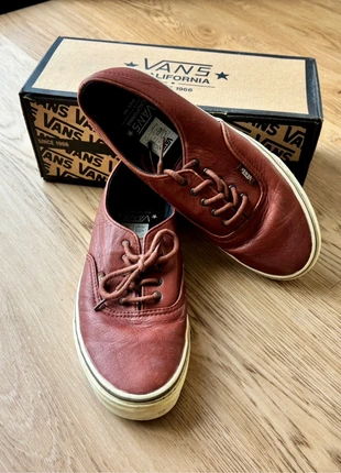 Vans Authentic Decon CA cuir Brown Sugar édition California homme/femme 42 baskets sneakers skate, merk: Vans, staat: Heel goed, maat: 42, € 22,00, € 23,80 inclusief Kopersbescherming