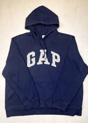 Sweat/Pull à capuche bleu marine Gap logo brodé, Taille XL, Très bon état, marque: GAP, état: Très bon état, taille: XL, 18,00 €, 19,60 € Protection acheteurs incluse