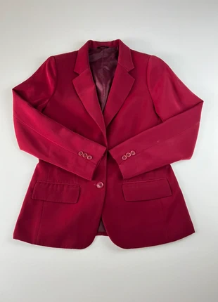 Ensemble tailleur rouge fait sur mesure veste/jupe/pantalon - S, brand: Sur Mesure, condition: Very good, size: S / 36 / 8, €50.00, €53.20 includes Buyer Protection